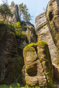 Adrspach-Teplice Rocks (Adersbach-Weckelsdorfer Felsenstadt) on a sunny day, Dolnà Adrspach, 549 57 Adersbach, CZ Adrspach-Teplice Rocks (Adersbach-Weckelsdorfer Felsenstadt) on a sunny day, Dolnà Adrspach, 549 57 Adersbach, CZ