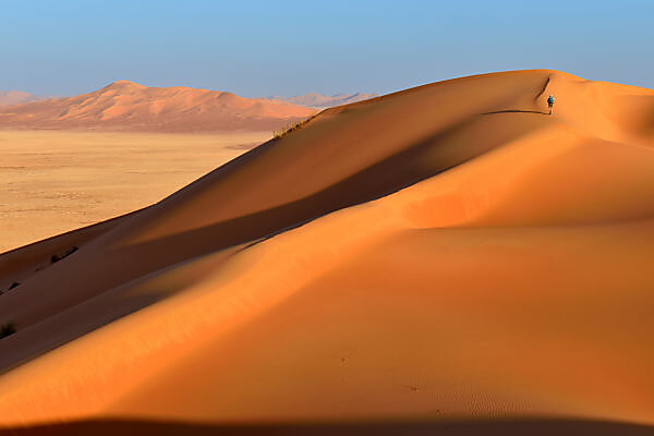 Bildagentur Mauritius Images Oman Dhofar Sand Dunes In The Rub Al Khali Desert