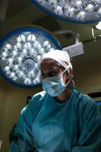 Portrait of operating room nurse