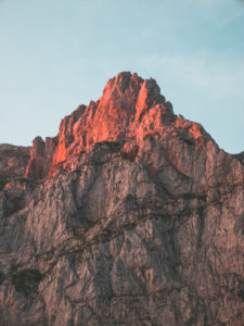 Spain, Cantabria, Mountain peak in Picos de Europa Spain, Cantabria, Mountain peak in Picos de Europa