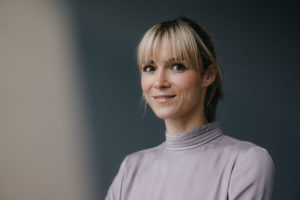 Portrait of a confident blond woman with arms crossed Portrait of a confident blond woman with arms crossed