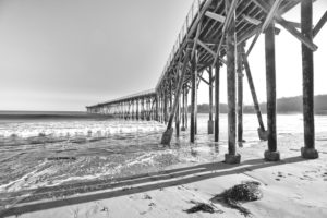 The USA, California, San Simeon, Hearst pier The USA, California, San Simeon, Hearst pier