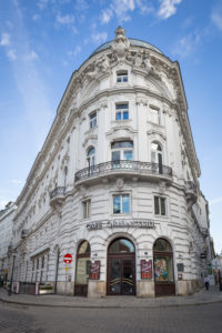 Palais Herberstein with Cafe Griensteidl, Michaelerplatz, 1st district, Innere Stadt, Vienna, Austria Palais Herberstein with Cafe Griensteidl, Michaelerplatz, 1st district, Innere Stadt, Vienna, Austria