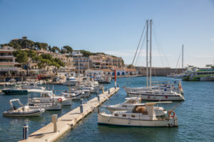 Harbour, Cala Ratjada, Mallorca, Balearic Islands, Spain Harbour, Cala Ratjada, Mallorca, Balearic Islands, Spain
