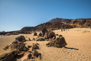 Pumice stone field at the Minas de San Jose viewpoint, El Teide National Park, UNESCO World Heritage, Tenerife, Canary Islands, Spain Pumice stone field at the Minas de San Jose viewpoint, El Teide National Park, UNESCO World Heritage, Tenerife, Canary Islands, Spain