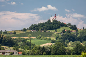 View of the pilgrimage site Straden, Styria, Austria View of the pilgrimage site Straden, Styria, Austria