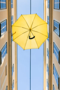 The Sünnhof-Passage with colorful umbrellas, passage and Biedermeier inner courtyard between Landstrasser Hauptstrasse and Ungargasse, 3rd district, Landstrasse, Vienna, Austria The Sünnhof-Passage with colorful umbrellas, passage and Biedermeier inner courtyard between Landstrasser Hauptstrasse and Ungargasse, 3rd district, Landstrasse, Vienna, Austria