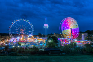 Frankfurt am Main, Hesse, Germany, ride on the Frankfurt Spring Dippemess