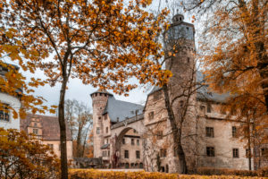 Michelstadt, Steinbach, Odenwald, Hesse, Germany, The castle Fürstenau in the district Steinbach.