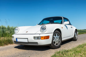 Breuberg, Hessen, Germany, Porsche 911 type 964, Carrera 2 Targa, year 1991, 250 HP, 3600 ccm. Breuberg, Hessen, Germany, Porsche 911 type 964, Carrera 2 Targa, year 1991, 250 HP, 3600 ccm.