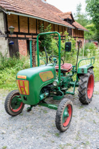 Breuberg, Hessen, Germany. Holder tractor type B 12, year of construction 1955, 12 HP, displacement 604 ccm. Breuberg, Hessen, Germany. Holder tractor type B 12, year of construction 1955, 12 HP, displacement 604 ccm.