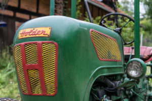 Breuberg, Hessen, Germany. Holder tractor type B 12, year of construction 1955, 12 HP, displacement 604 ccm. Breuberg, Hessen, Germany. Holder tractor type B 12, year of construction 1955, 12 HP, displacement 604 ccm.