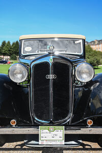 Schwetzingen, Baden-Wuerttemberg, Germany, Concours d'Elégance in the park of the castle, DKW F5-700, year 1938, 20hp, 700cc, cabriolet Schwetzingen, Baden-Wuerttemberg, Germany, Concours d'Elégance in the park of the castle, DKW F5-700, year 1938, 20hp, 700cc, cabriolet