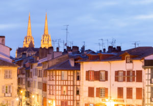 Half-timbering in Bayonne Half-timbering in Bayonne