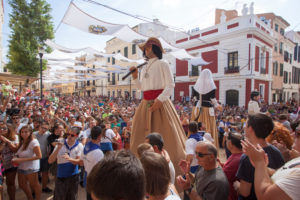 Festival in honor of the patron saint (Mare de Deu de Gracia) of Mao, Menorca Festival in honor of the patron saint (Mare de Deu de Gracia) of Mao, Menorca