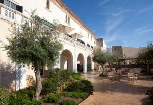 Patio of a restaurant, Ciutadella, Menorca Patio of a restaurant, Ciutadella, Menorca