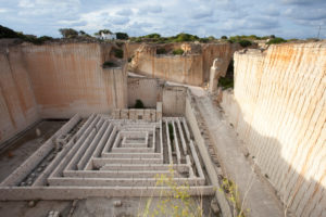 Quarry Pedreres des Hostal, Menorca Quarry Pedreres des Hostal, Menorca
