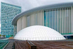 Luxembourg, Grande-Duchesse Joséphine-Charlotte Concert Hall by Christian de Portzamparc, Luxembourg City Luxembourg, Grande-Duchesse Joséphine-Charlotte Concert Hall by Christian de Portzamparc, Luxembourg City