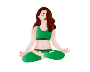 Yoga, sport, concentration, vector, illustration Yoga, sport, concentration, vector, illustration