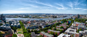 View of LandungbrĂĽcken, Hamburg, Germany View of LandungbrĂĽcken, Hamburg, Germany
