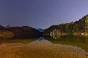 Germany, Bavaria, Allgäu, Schloss Neuschwanstein, blue hour, Germany, Bavaria, Allgäu, Schloss Neuschwanstein, blue hour,