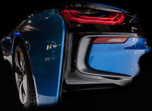 BMW I8, hybrid vehicle, rear light, detail, BMW I8, hybrid vehicle, rear light, detail,
