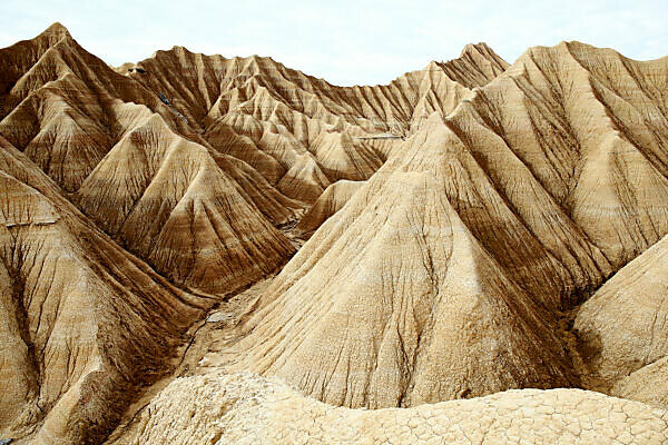 Bildagentur Mauritius Images Desierto De Bardenas Reales Desert Of Bardenas Reales Navarra Spain This Particular Rock Formation