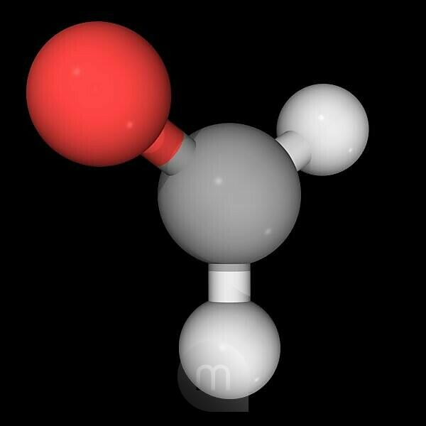 Bildagentur | Mauritius Images | Formaldehyde, Molecular Model Organic  Compound, The Simplest Aldehyde Colourless Toxic Gas With Pungent Door The  Solution Of Formaldehyde In Water Is Called Formalin And Was Used To Bildagentur | Mauritius Images | Formaldehyde, Molecular Model Organic  Compound, The Simplest Aldehyde Colourless Toxic Gas With Pungent Door The  Solution Of Formaldehyde In Water Is Called Formalin And Was Used To
