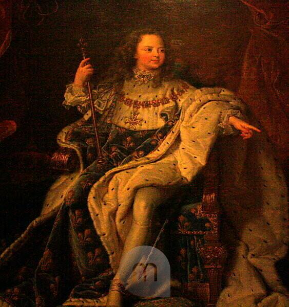 Portrait of King Louis XIV oil painting reproduction by Hyacinthe