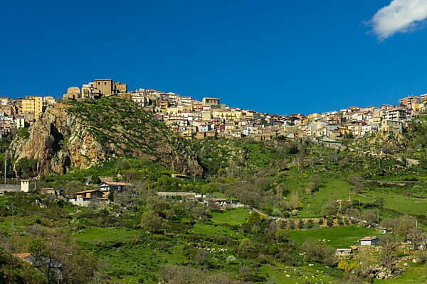 Italy, Sicily, Messina District, Mediterranean Sea, Naso, The