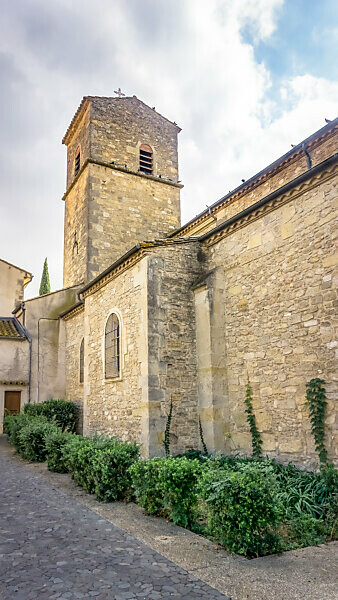 | in the to was erected XIX was style. Romanesque The the tower mauritius in images Église Sylvestre in church Bildagentur Saint Colombiers. church | The century XII built XI in