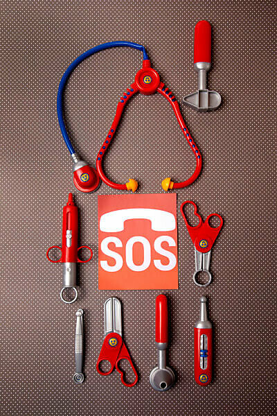 Doctor's case, toys, medicine, health