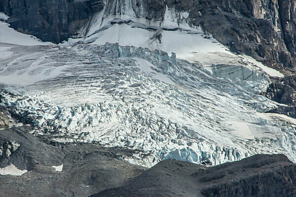 Bildagentur Mauritius Images Gletscher Columbia Eisfeld Jasper National Park Rocky Mountains Kanada