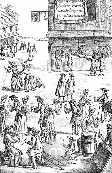Early French bilboquet (English cup & ball)