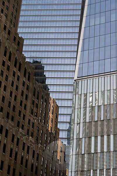 Bildagentur Mauritius Images One World Trade Center Und Andere Hoch Hauser Im Financial District In Manhattan New York City Usa