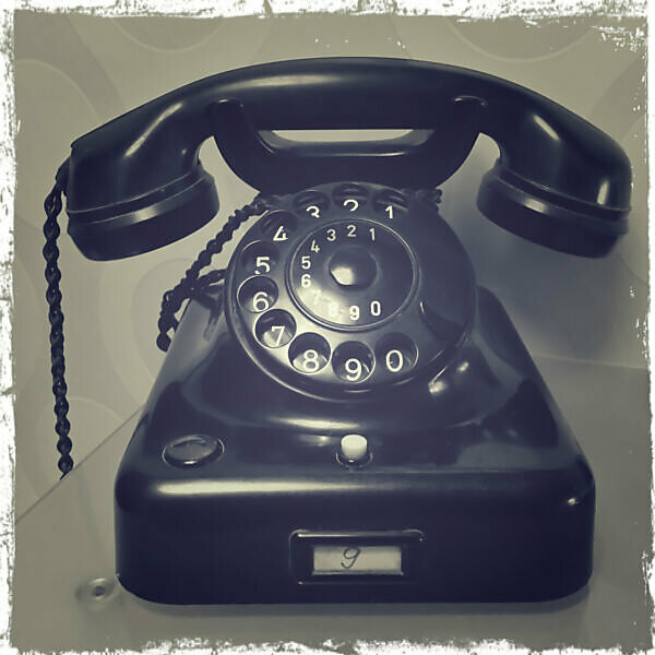 Old telephone