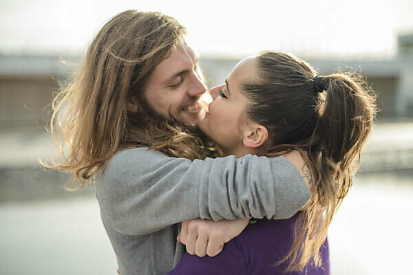 Young couple in Lisbon