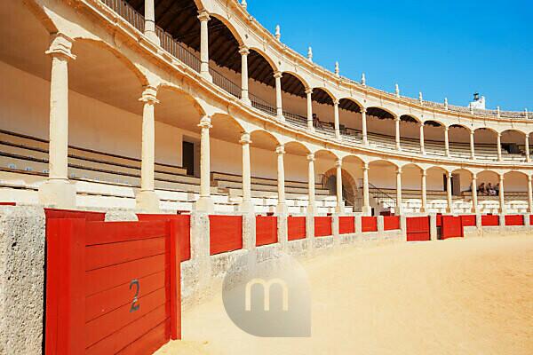 Bullring, Ronda, Malaga Province, Andalusia, Spain, Europe Bullring, Ronda, Malaga Province, Andalusia, Spain, Europe
