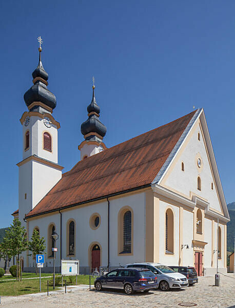 Bildagentur Mauritius Images Parish Church Presentation Of The Lord Aschau Im Chiemgau Upper Bavaria Bavaria Germany Europe