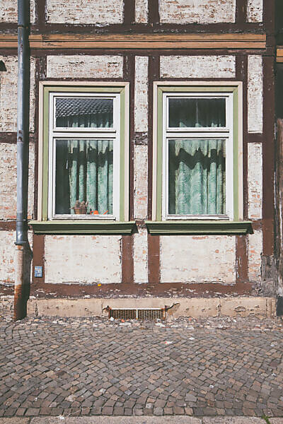 A walk through Quedlinburg in summer