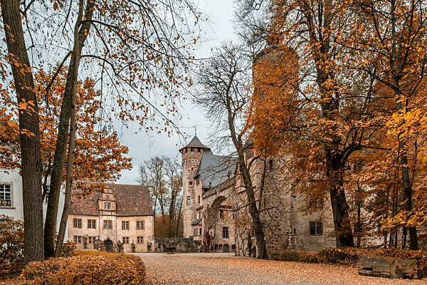 Michelstadt, Steinbach, Odenwald, Hesse, Germany, The castle Fürstenau in the district Steinbach.