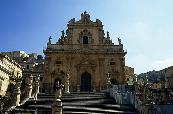 Statue of Pedro Espinosa outside the church, Antequera, Malaga